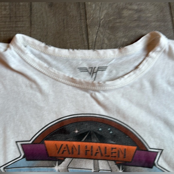 Van Halen Rock Crop SS Tee - Picture 3 of 4